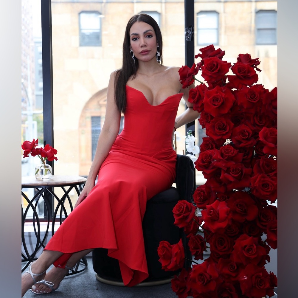 House of CB Red Dress